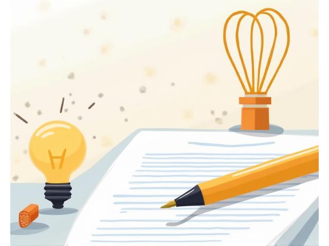 Illustration of legal documents and creative ideas, symbolizing intellectual property.